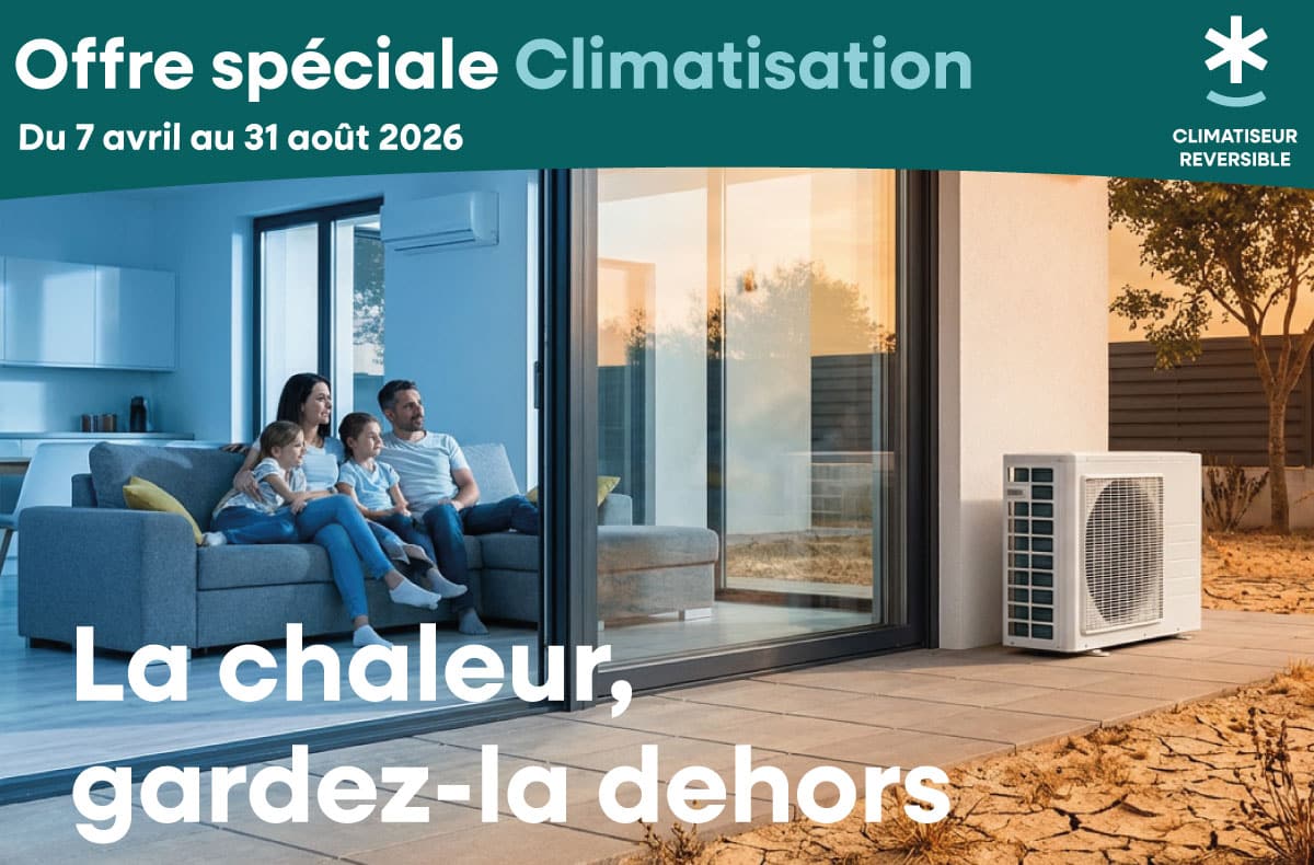 visuel de l'offre clim 2026 de Résoconfort
